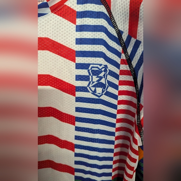 Striped MASH Tech Tee - Picture 5 of 5